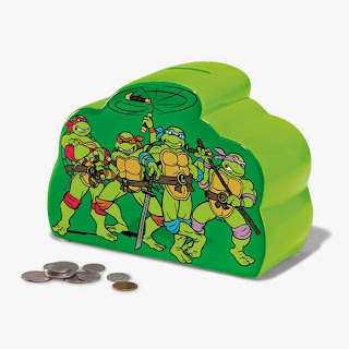 Avon Teenage Mutant Ninja Turtles Figural Bank