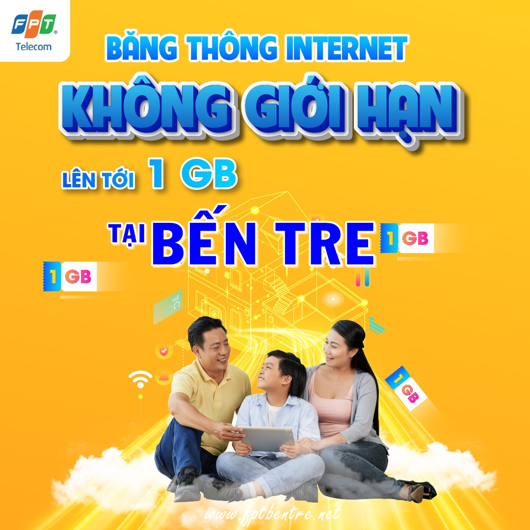 Bảng giá lắp đặt Internet FPT Bến Tre mới nhất 2023