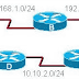 Refer to the exhibit. All routers in the exhibit are running RIP v1. The network administrator issues the show ip route command on router A. What routes would appear in the routing table output if the network is converged? (Choose two).