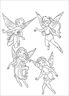 Dibujos de Tinkerbell para Pintar, parte 3