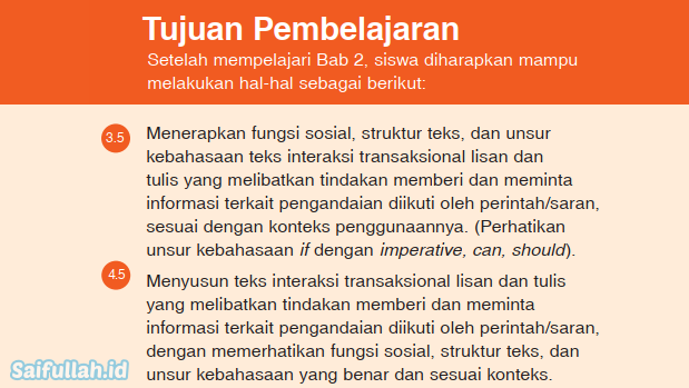 Tujuan Pembelajaran Chapter 2 Why Don't You Visit Seattle? Kelas 12 Halaman 15