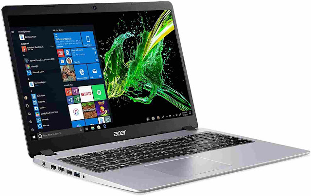 Acer Aspire 5 Slim Laptop, 15.6 inches Full HD IPS Display, AMD Ryzen 3 3200U, Vega 3 Graphics St. Patrick's Day Laptop Gifts