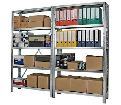 Galvanised Steel Shelving / Rak Galvanis