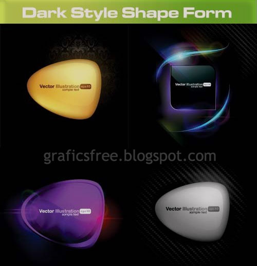 Dark Style Shape Form