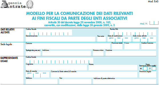 Modello Eas 2017 Editabile In Pdf