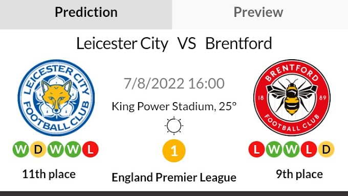 Leicester City vs Brentford match predictions 