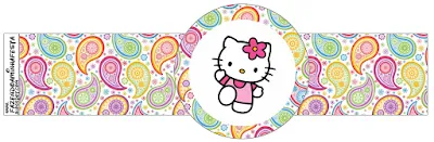 Hello Kitty Party, Free Printable Napkin Rings.