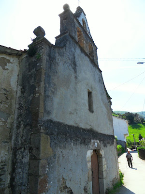 Iglesia de San Antonio. Santulaya, Cangas del Narcea. Grupo Ultramar Acuarelistas