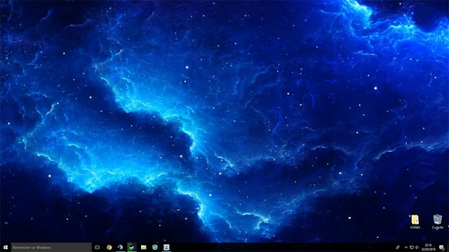  Galaxy  is Magic in Blue Wallpaper  Engine  Download 