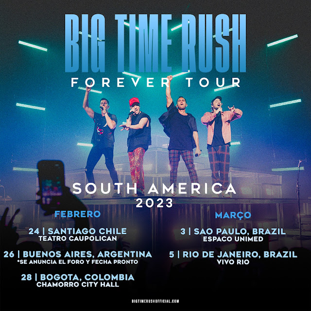south america tour bands