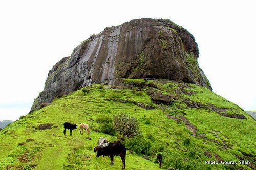 Great View of Hadsar fort in Monsoon