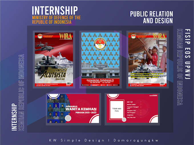Designed internal magazines and paperbags & also do editing videos for the Indonesian Ministry of Defense's 