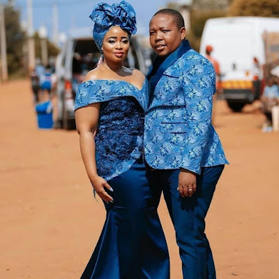 South African Traditional Wedding Dresses For Plus Size.