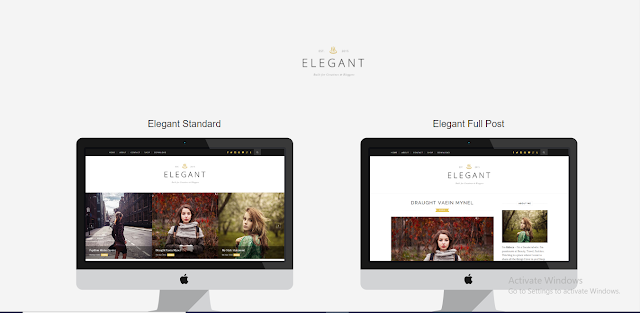 Elegant Blogger Template