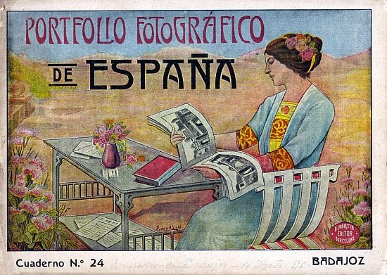 BADAJOZ en 1910. PORTFOLIO FOTOGRÁFICO DE ESPAÑA.