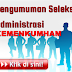 Hasil Ujian CPNS Kemenkumham 2012