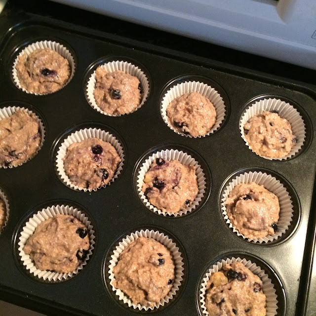 dairy free blueberry muffins