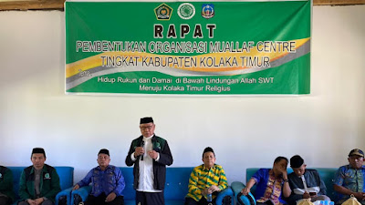 Organisasi Muallaf Center Kolaka Timur Resmi Terbentuk