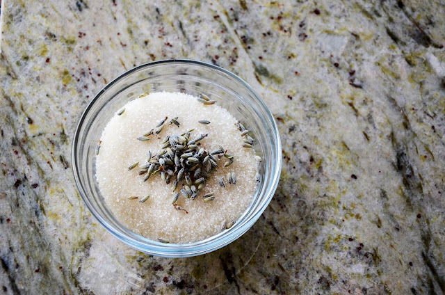 Lavender Simple Syrup for lavender flavor