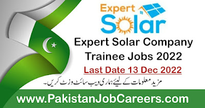 Expert Solar Multan Based Company December Trainee Jobs Announced For Sales Engineer Position Latest