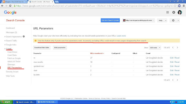 url-parameters-setting