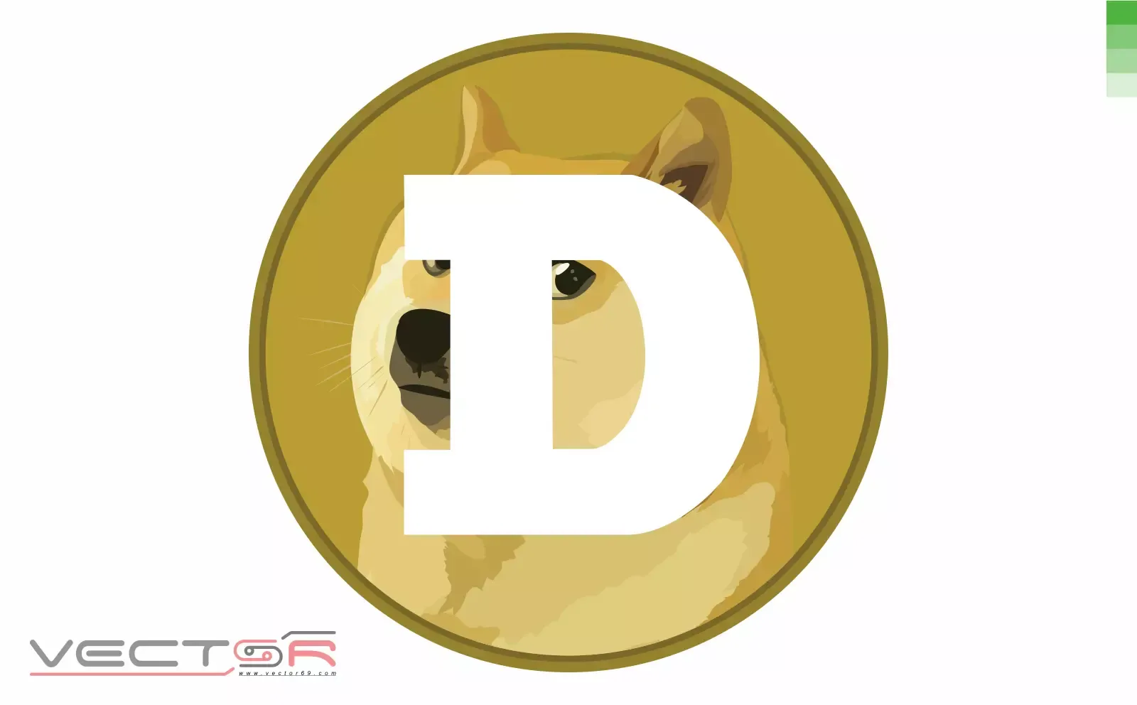 Dogecoin (DOGE) Logo Icon - Download Vector File CDR (CorelDraw)