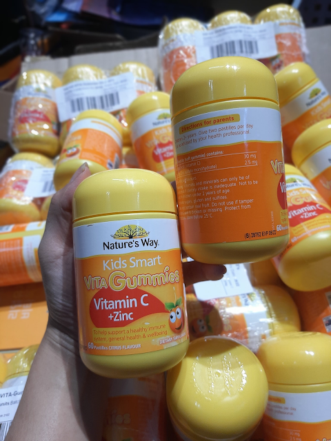 Kẹo dẻo bổ sung Vitamin C và Kẽm Kids Smart Vitamin C+Zinc 60