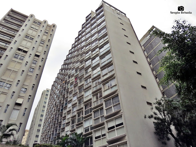 Vista ampla do Edifício Suzana - Cerqueira César - São Paulo