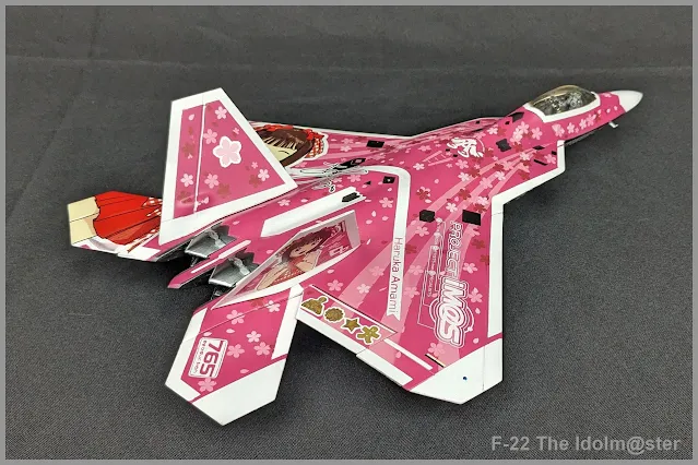 F-22 Raptor The Idolm@ster au 1/48.