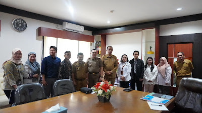 Pemprov Sulteng Menerima Tim BPK RI Laksanakan Exit Meeting Pemeriksaan Keuangan Daerah.