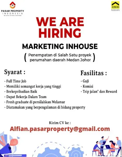 Lowongan Kerja Marketing di Pasar Property