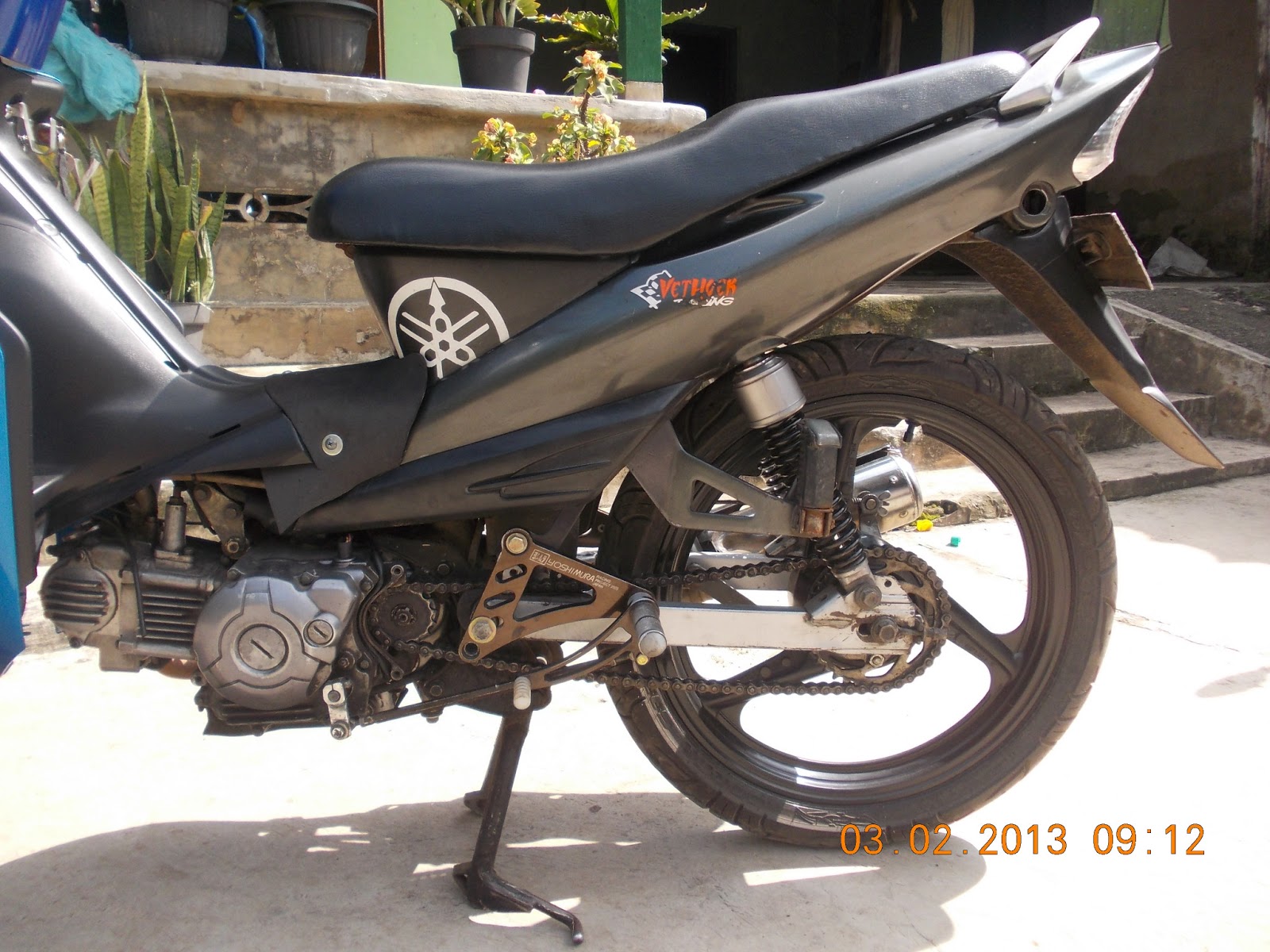 Foot Step Underbone Jupiter MX Di Jupiter Generasi Pertama