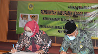 Wali Kota Bekasi dan Bupati Bogor Tandatangani Perjanjian Kerjasama Penanggulangan Kebakaran dan Penyelamatan di Wilayah Perbatasan