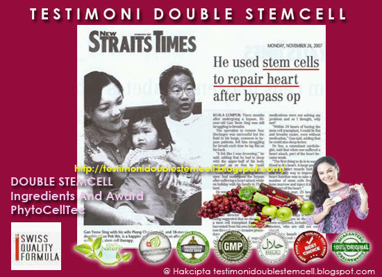 Testimoni Double Stemcell Untuk jantung