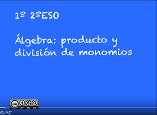  multiplicación y división monomios