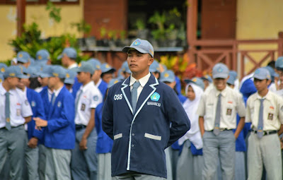 Upacara Terakhir bagi Siswa Kelas XII SMAN 1 Putussibau Dikemas Spesial