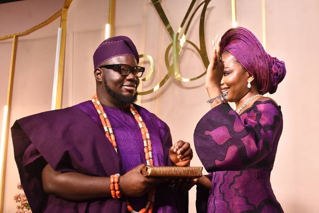 See Yetunde Odusanya At Her Traditional Wedding To Adeoluwa Oluwalere In LAGOS