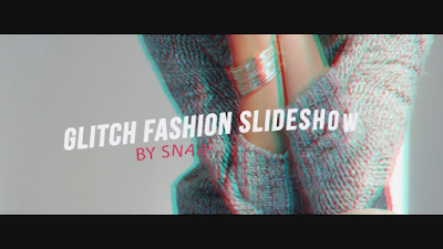 Glitch Fashion Opener or Slideshow For After Effect by Snail Motion