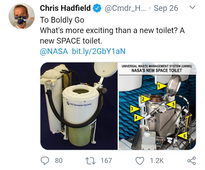 NASA's new space toilet mission