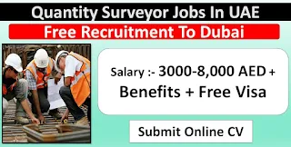 Quantity Surveyor Civil Requirement in Construction Company Dubai