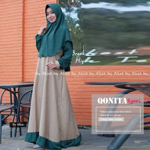 QONITA SYAR'I BAJU + HIJAB