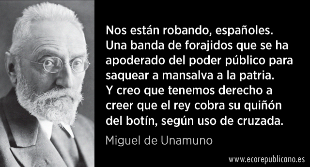 Miguel de Unamuno contra la monarquía y la dictadura (V)