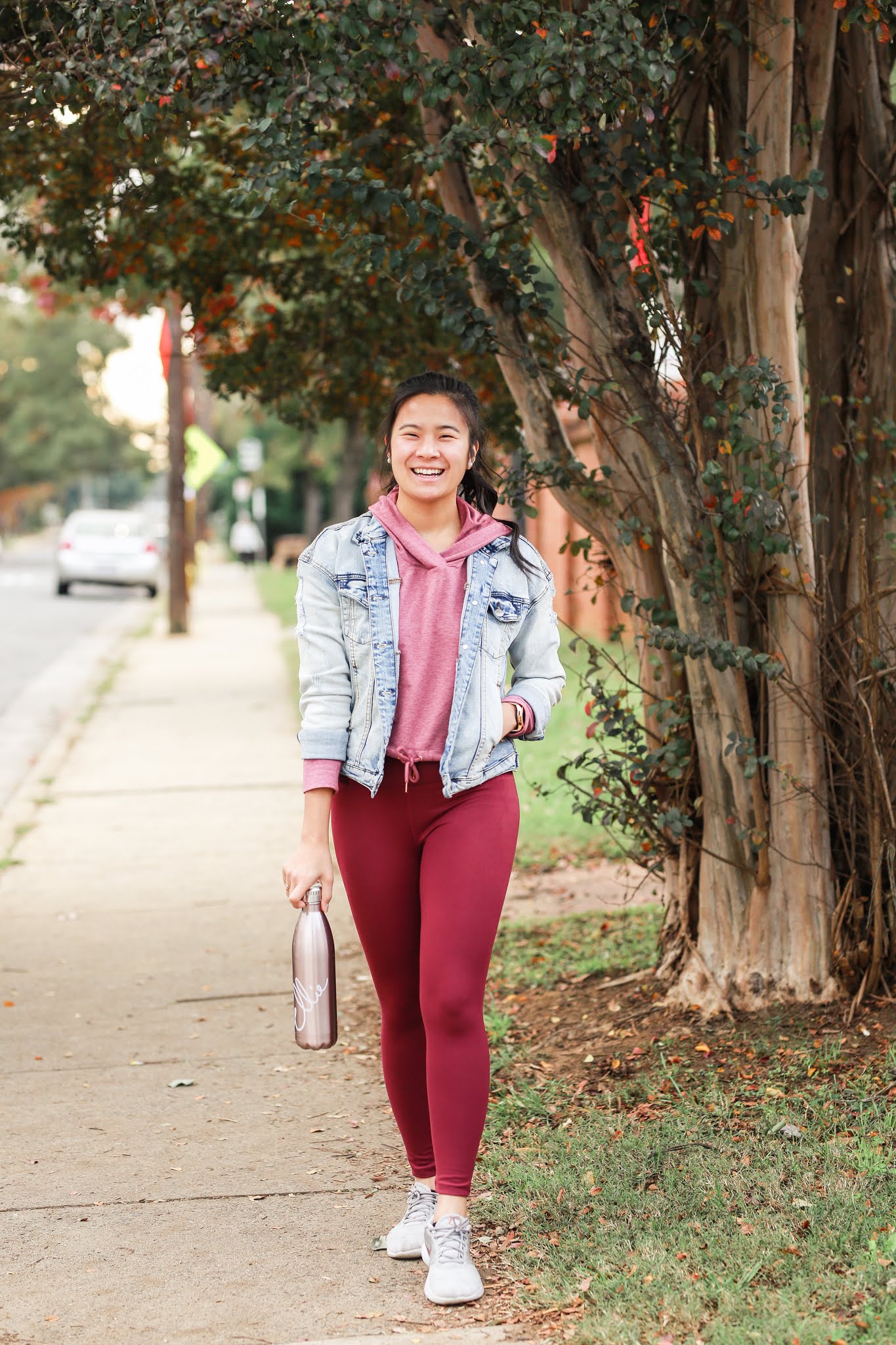 Ellie Activewear Maroon Set - 6 SQUAT PROOF Leggings to check out