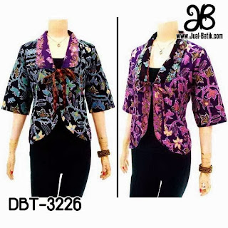 Blazer Batik Modern Terbaru