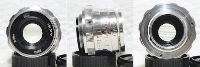 Silver Industar(N)-26m Silver 52mm 1:2.8 (M39 mount) #372 CLA'd