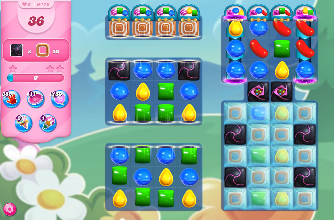 Candy Crush Saga level 9476