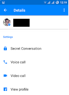How to enable secret chat in messenger
