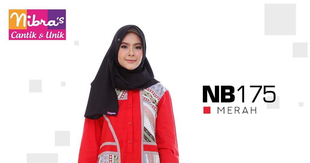 KOLEKSI TERBARU GAMIS EXCLUSIVE NIBRAS NB 175