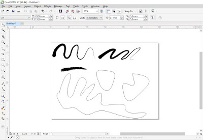 Review Pen Tablet Huion H640P di corel draw