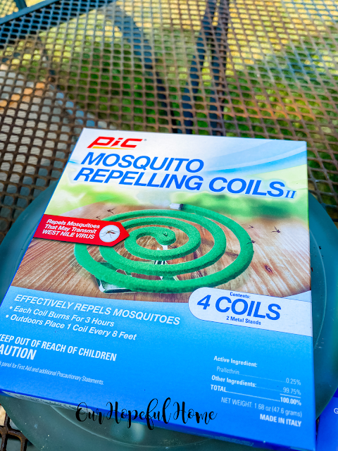 PIC mosquito repelling coils box